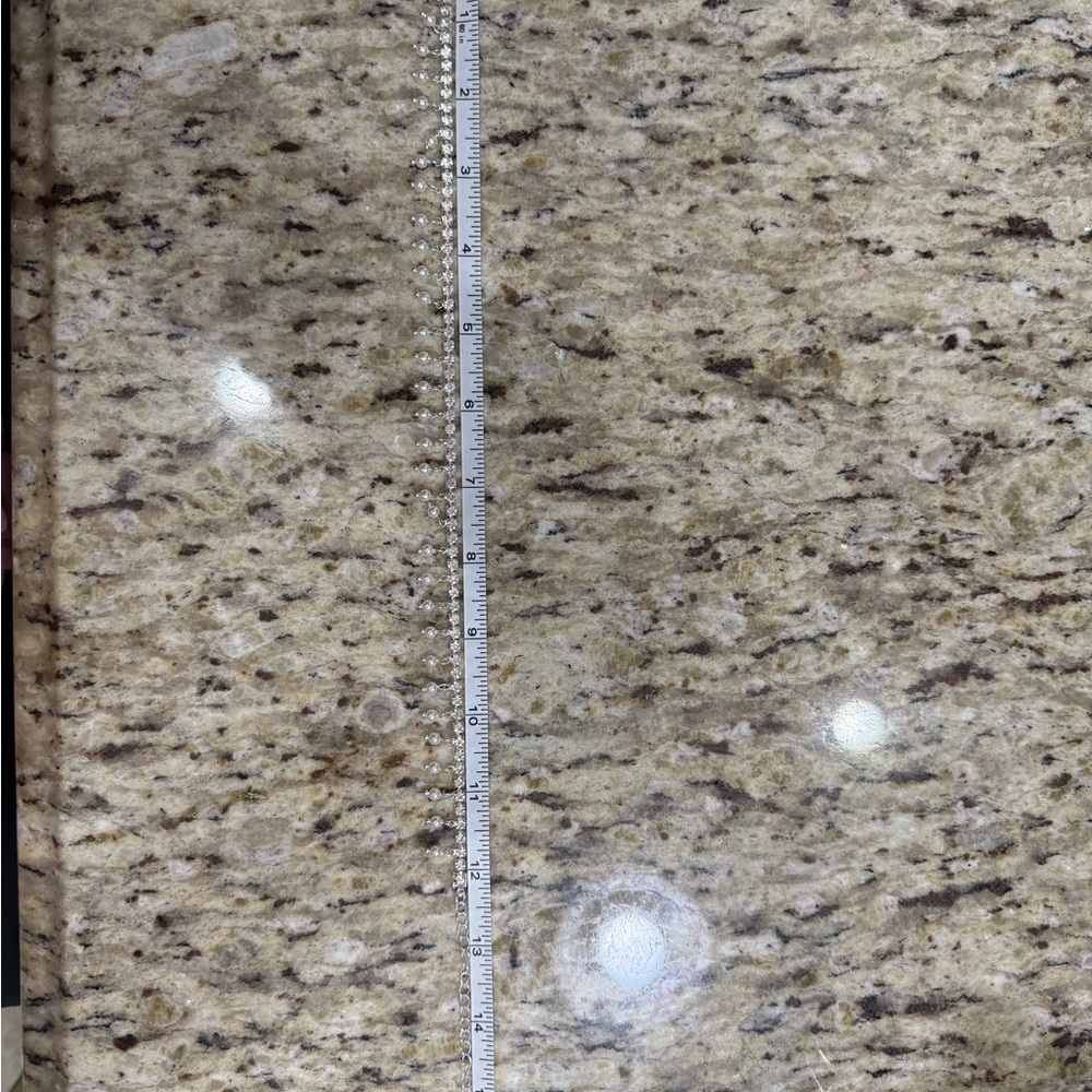 Elegant Silver Choker with Pearls 16” - Picture 3 of 3